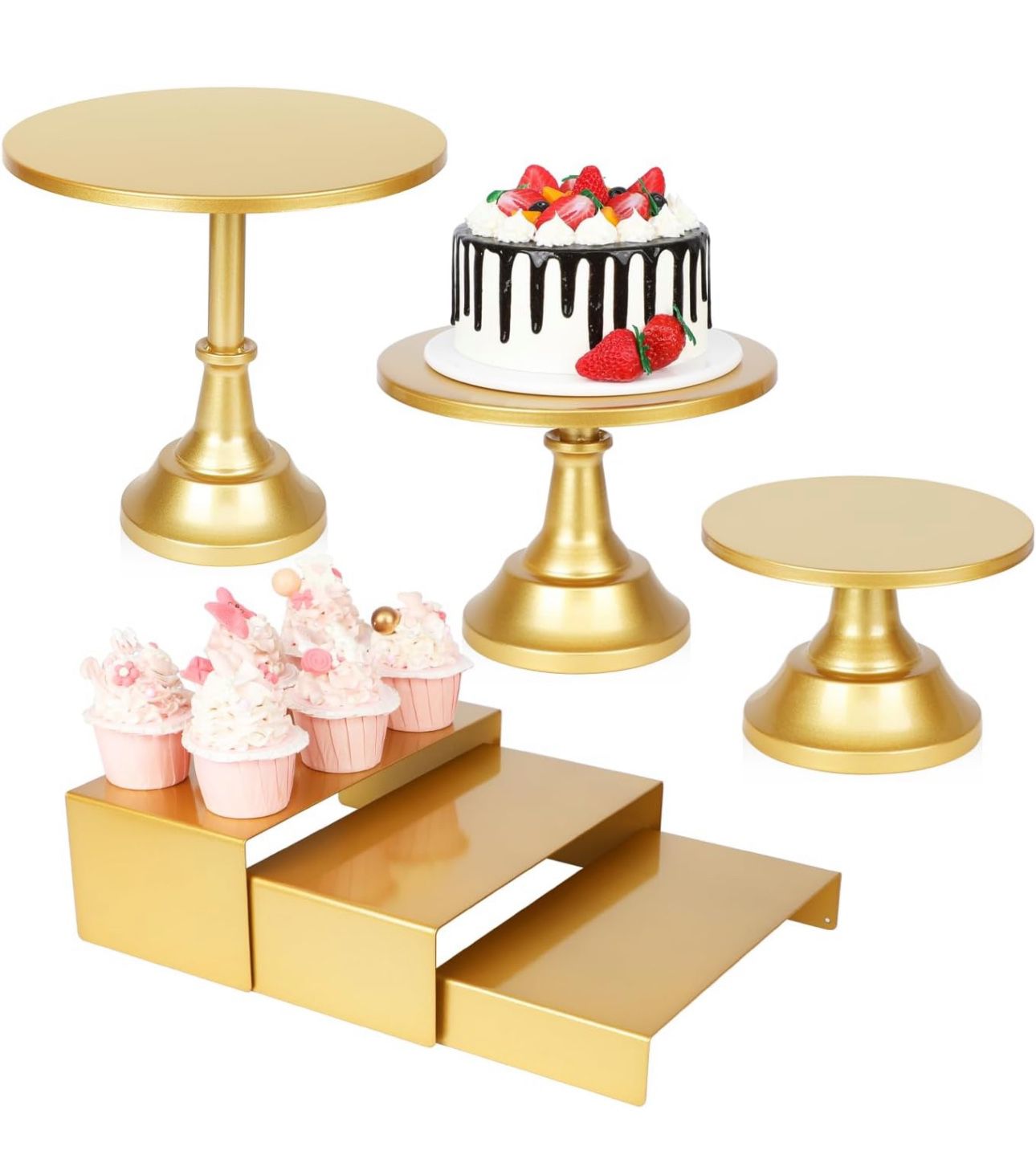Gold Cake Stand Set 