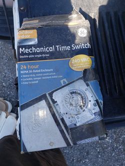 GE mechanical time switch
