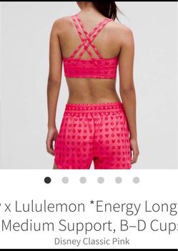 Lululemon x Disney Energy Longline Bra