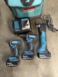 Makita 18v Drill Set