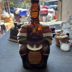 EMPTY vintage Old Oak Bottle