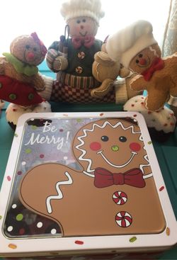 Ginger bread cookie cutters and decor all new