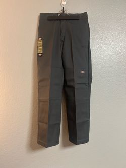 Mens Dickies gray loose fit straight leg work pants size 30 X 30