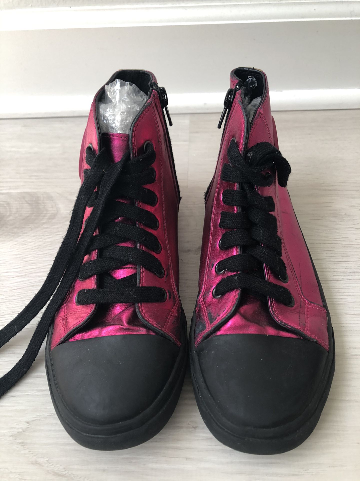 Burberry High Top Trainers