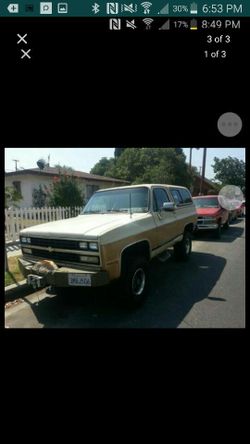Chevy blazer