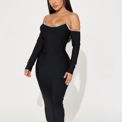 Off The Shoulder Sexy Dress 