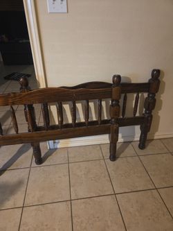 (2) Twin bed head board