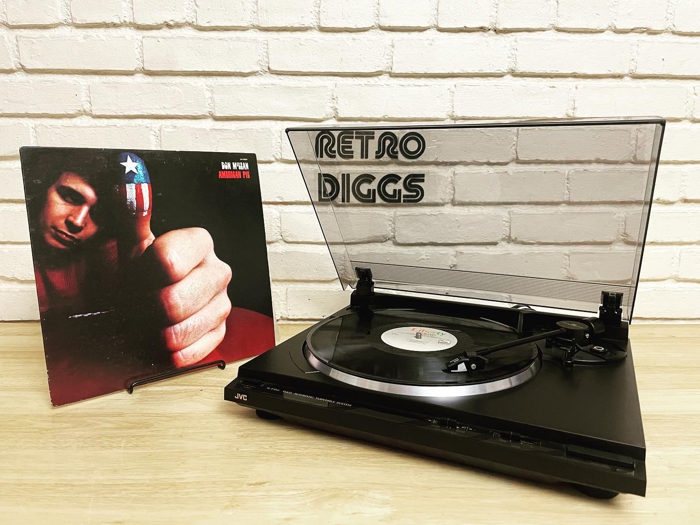 Vintage JVC AL-F350 Turntable (serviced)