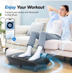 Vibration plate with  Bluetooth