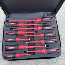 Milwaukee 10 Piece Insulated Screwdriver Set