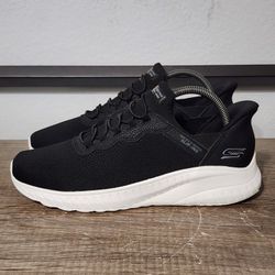 Skechers Slip-Ins Bobs Sport Squad Chaos Women's Hands Free Shoes Size 9.5