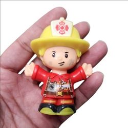 Little People Animal Rescue Set #DYR80 - Replacement Boy Fireman Figure