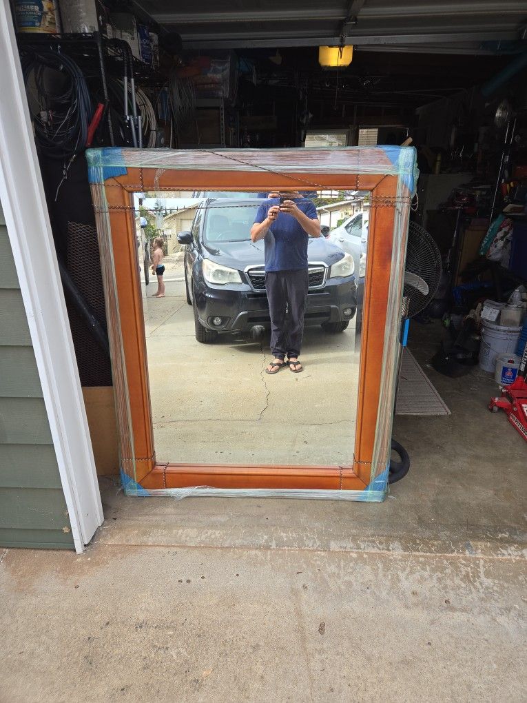  Custom Leather Wraper Mirrors 