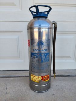 Vintage Kidde Soda Acid Fire Extinguisher Fire Fighter Equipment
