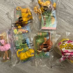 Vintage Kids Meal Toys 