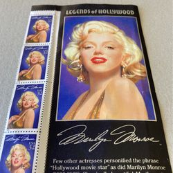 Marilyn Monroe Sheet Of Stamps