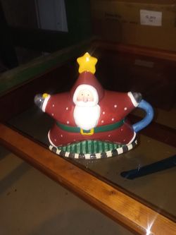 Xmas tea pot