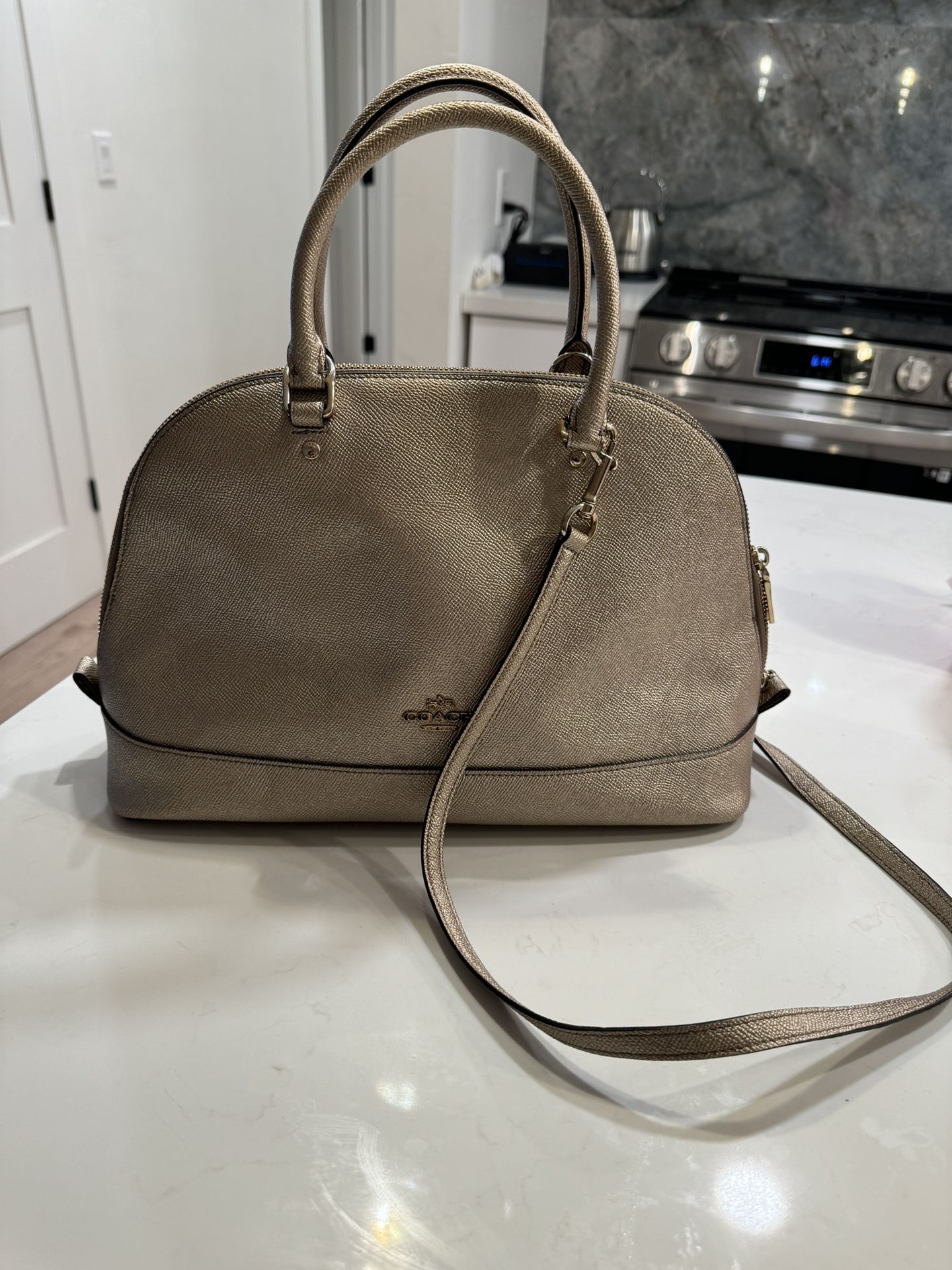 Coach Signature Sierra Bag Coach Handbag Coach Mini Sierra Brown Coach Fashion Coach Sierra Satchel Bag Coach  Mini Sierra Satchel