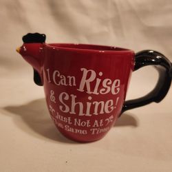 Cracker Barrel Rise and Shine Rooster Mug

