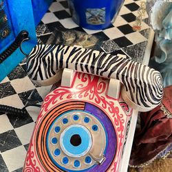 Hand Painted Vintage Phone ☎️ 