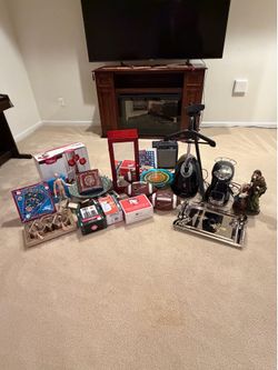Huge Household & Gift Lot – Home Décor, Appliances, Games, Sports & More