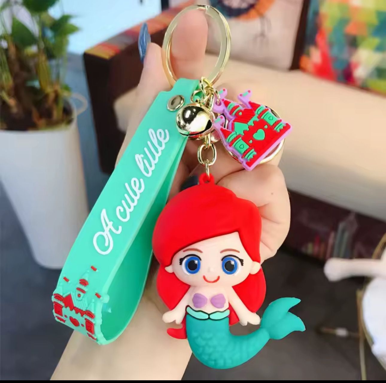 Disney Mermaid Princess Keychains. $6