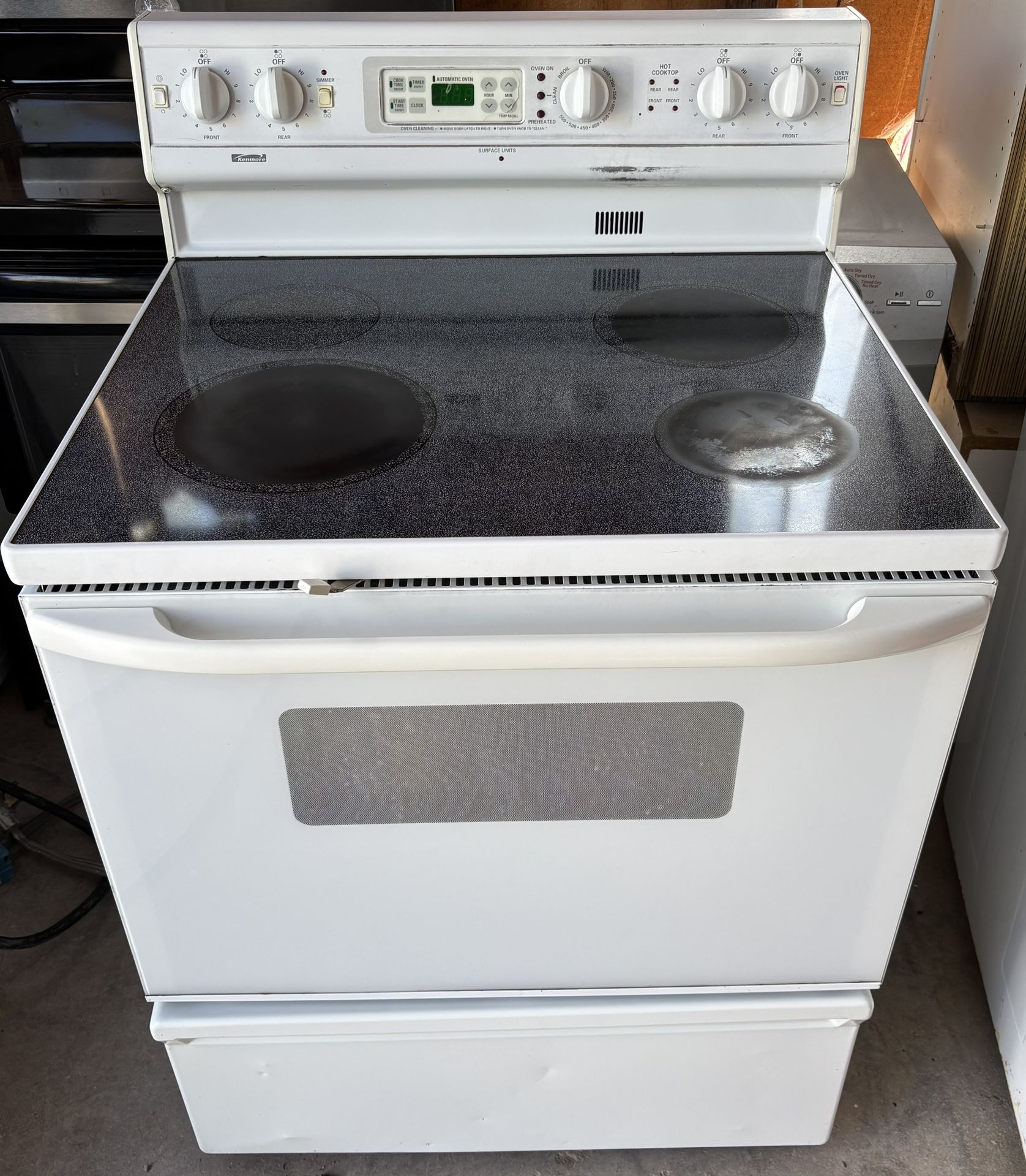 Kenmore Electric Stove