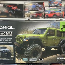 Axial SCX6 Jeep Wrangler Unlimited Rubicon 1/6 Scale.
