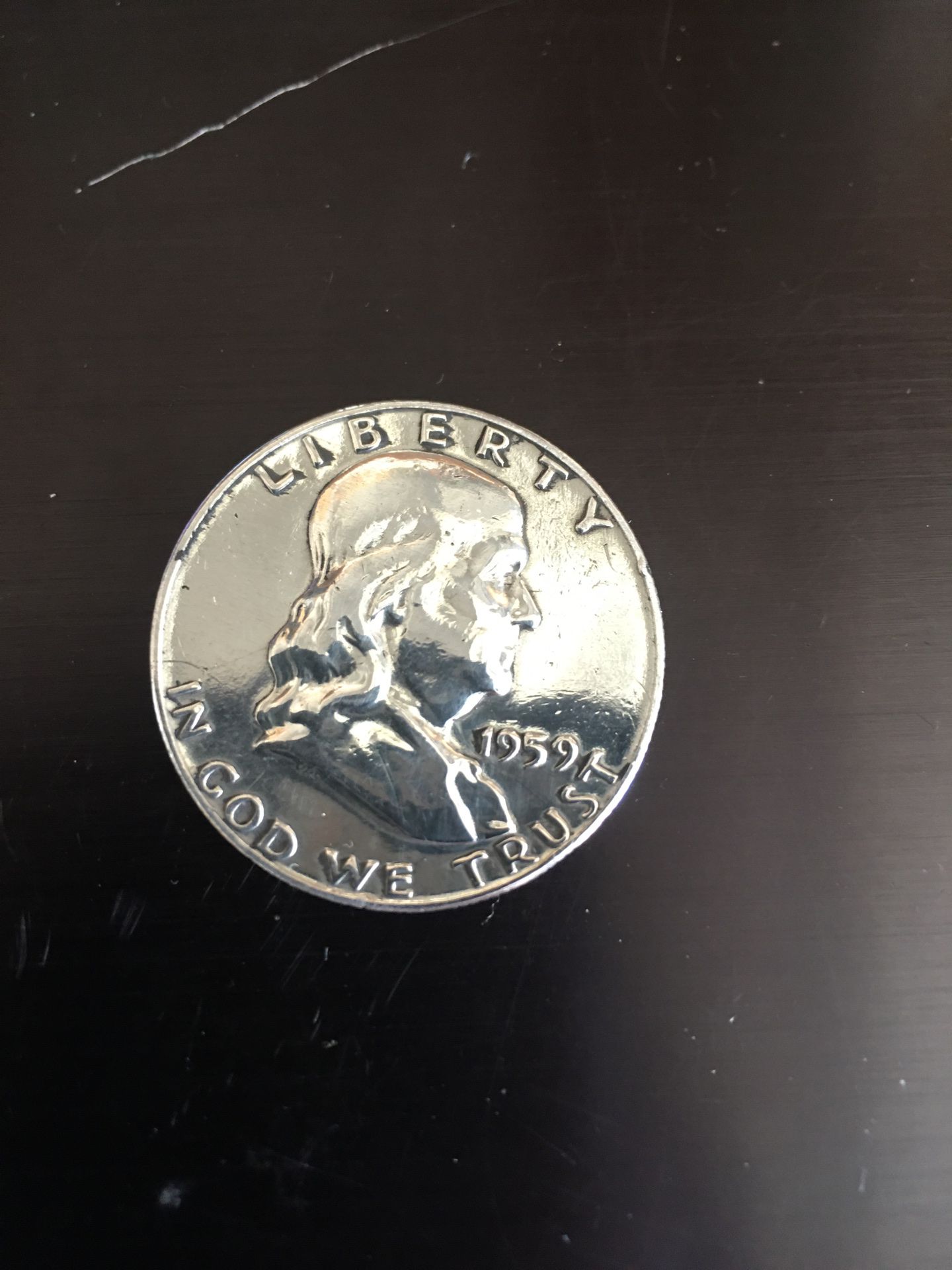 Nice collection coin half/dollar silver 1959