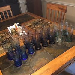 Set Of 16 Vintage Collectible McDonald’s Glasses 