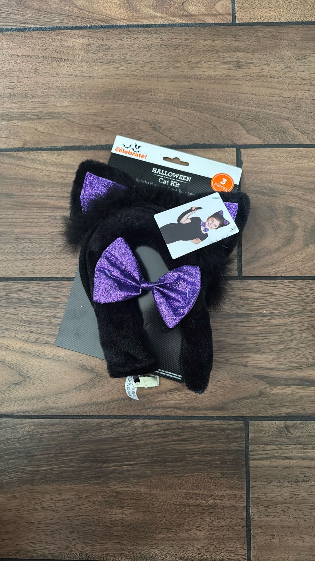 Halloween Cat Costume Kit One Size