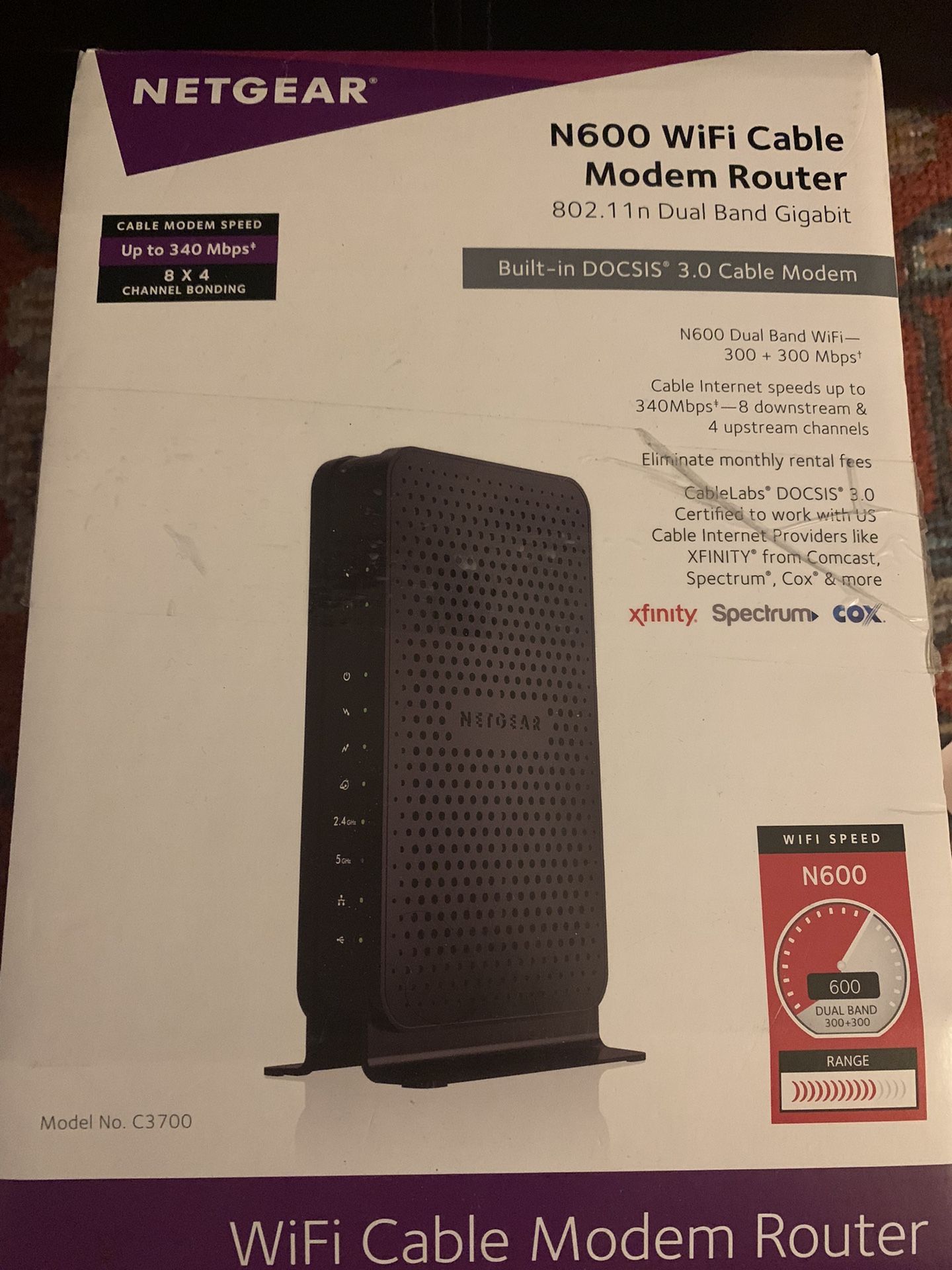 Netgear N600 Modem Router