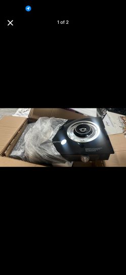 brand new glass stove  