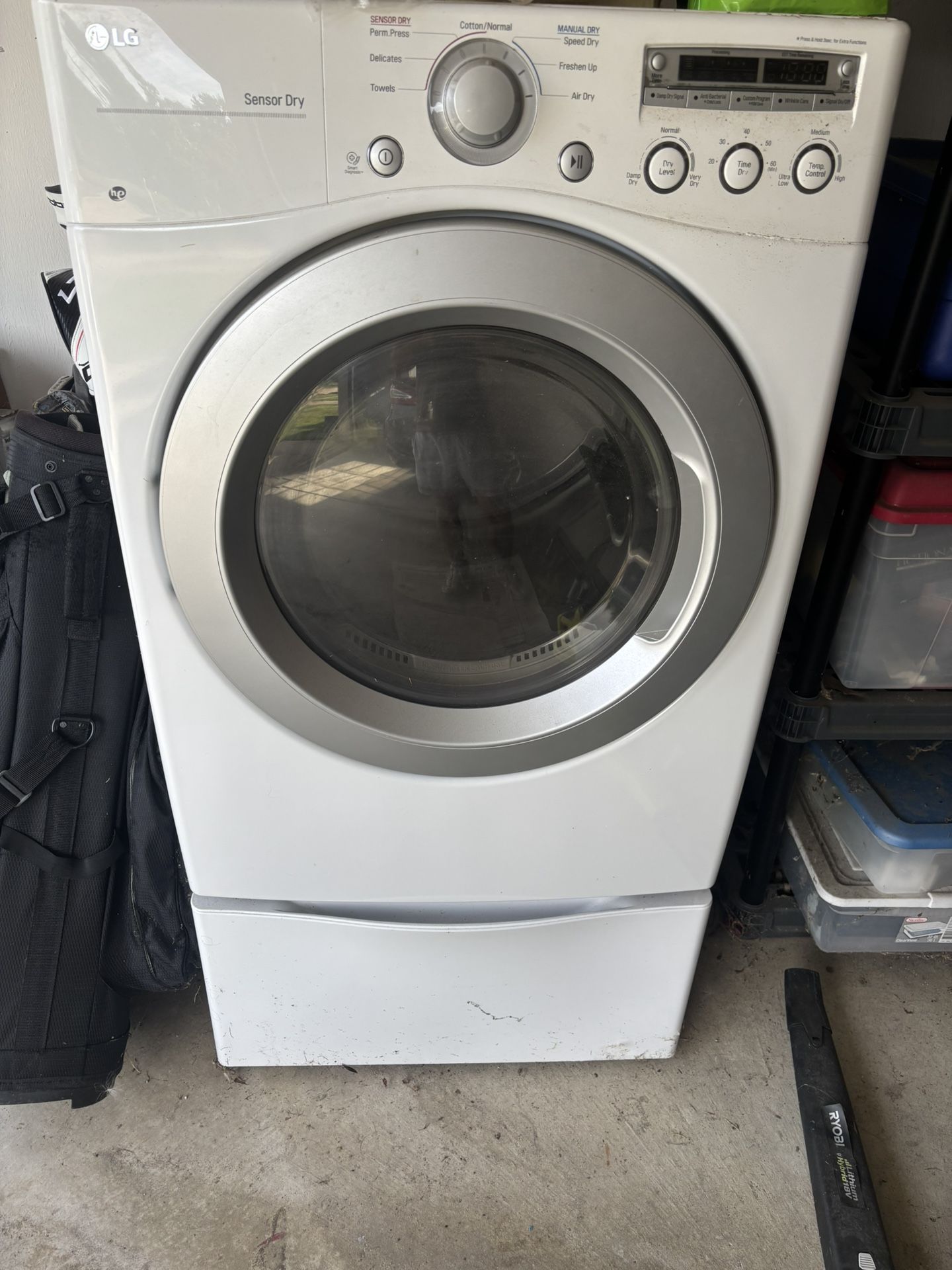 LG Dryer Model Dle3050w