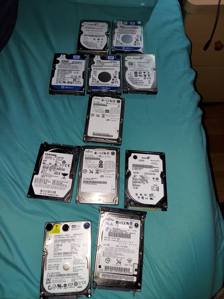 11 laptop/notebook hdd