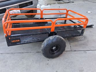 Utility dump trailer tow behind Brand new