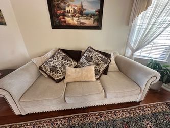 Sofa,love seat and ottoman