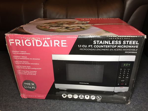 Frigidaire 1 1 Cu Ft 1100 Watts Stainless Steel Microwave Oven