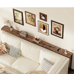 Sofa Table with Power Outlets 