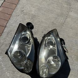 2003 2004 Infiniti G35 Headlights Parts Part Out 