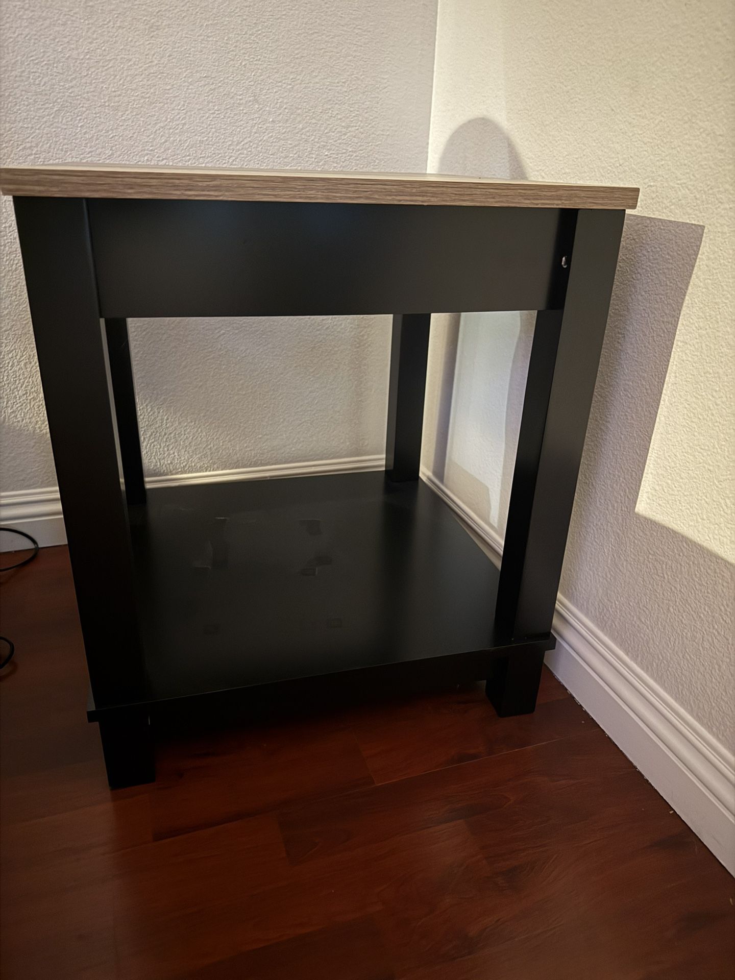 End Table, Black