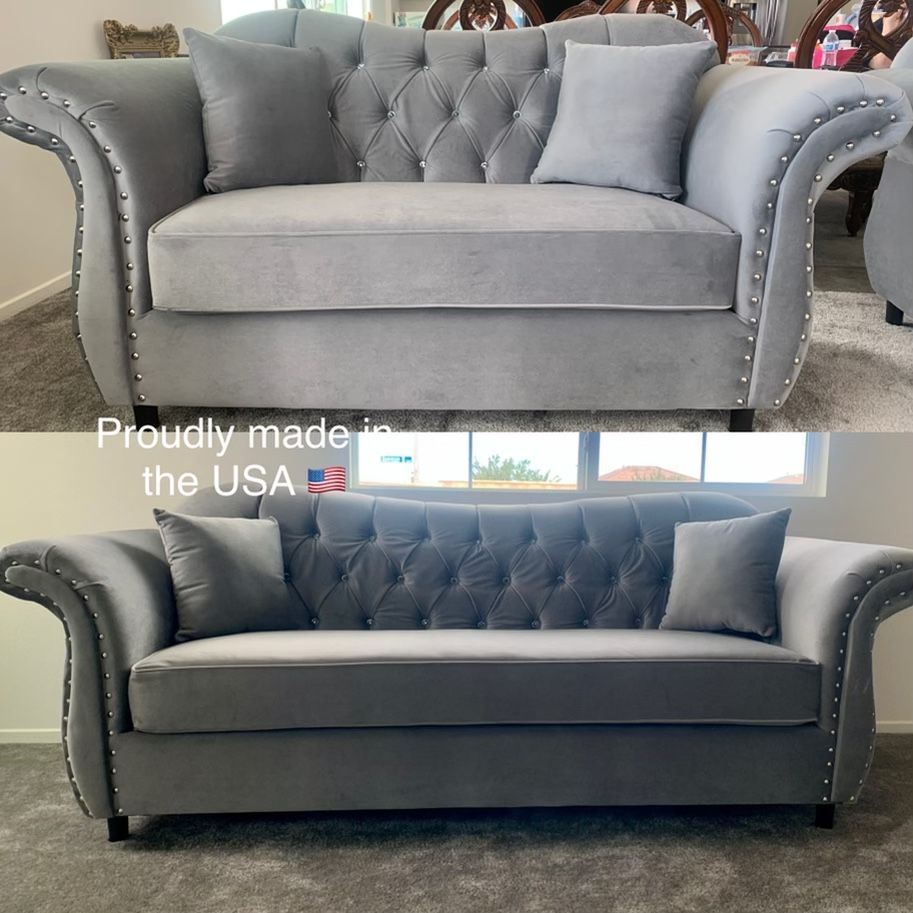 $1199 Brand New Sofa And Loveseat Set Made In The USA 🇺🇸 (Read Description Below)