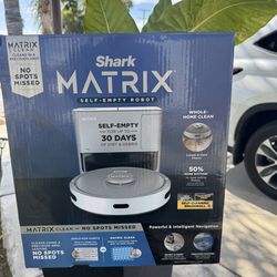 Aspiradora Shark RV2300S Matrix Aspiradora Robot Autovacía sin Manchas en Alfombras y Pisos Duros