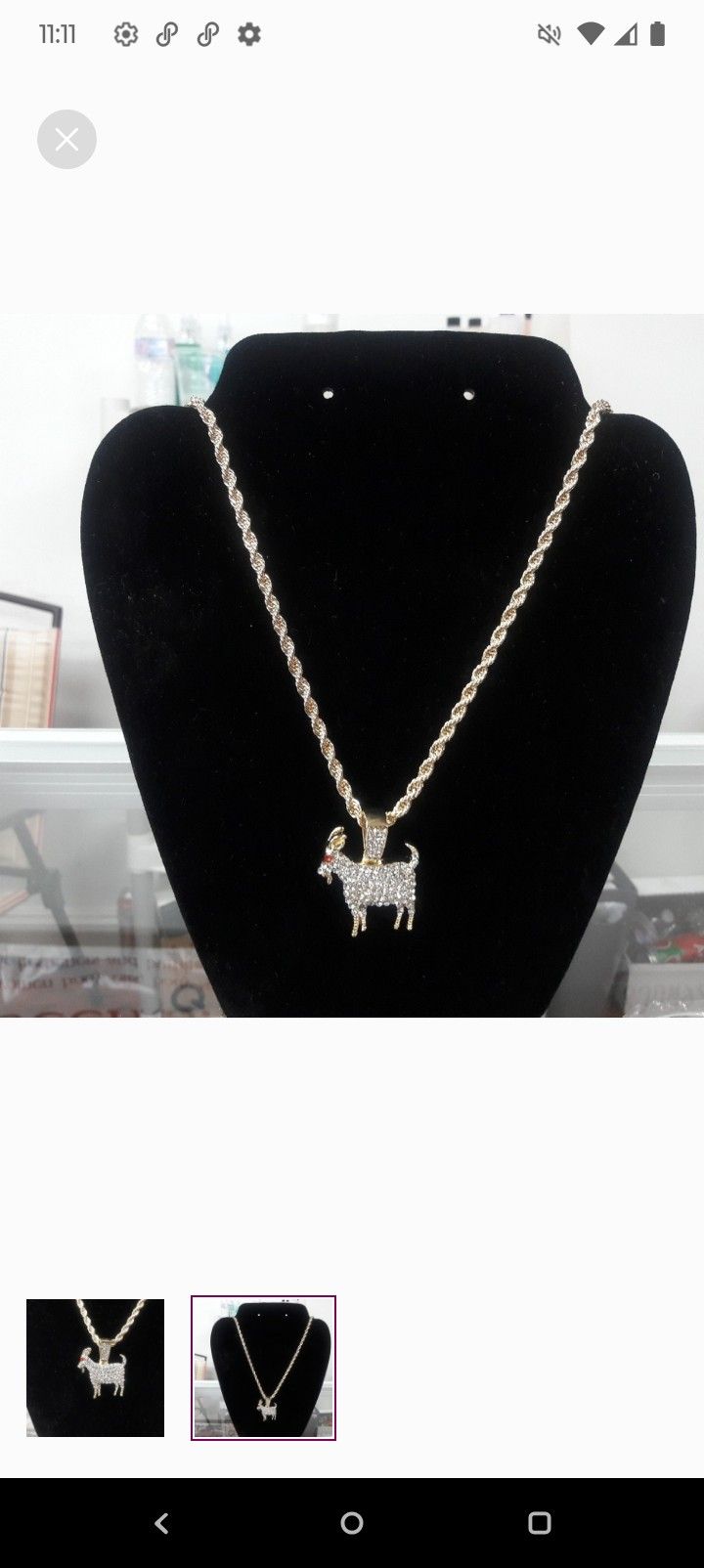 14k Gold-plated 30 In Chain With Pendant