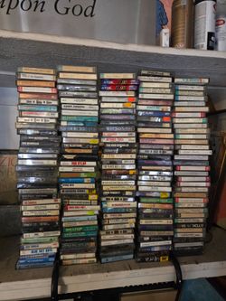 Massive Vintage Cassette Tape Lot (170+ Tapes) - Rock, Punk, Folk & Blues