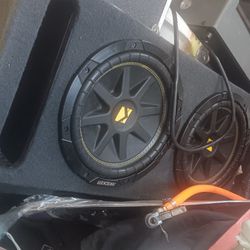 Car Speaker With Box For Heavy Bass