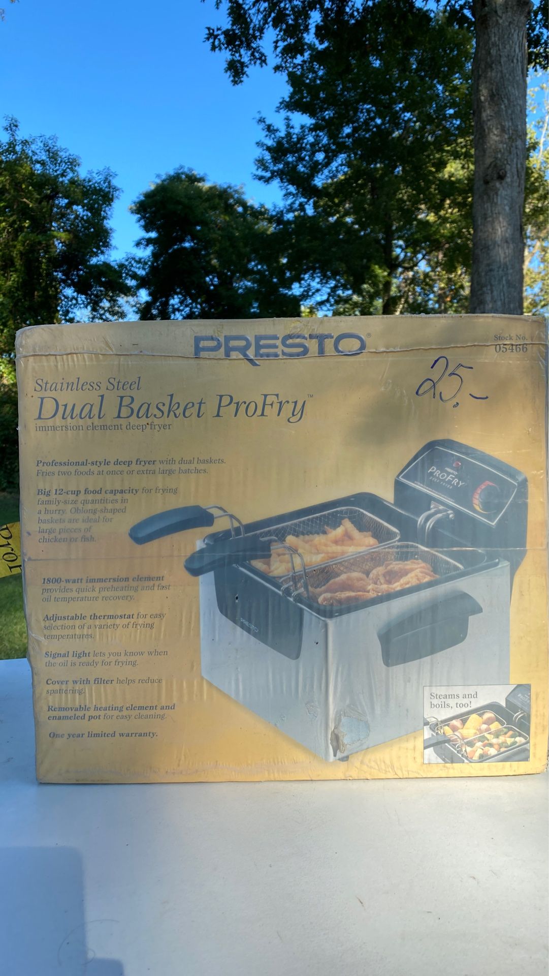 Brand new Dual Basket Pro Fry