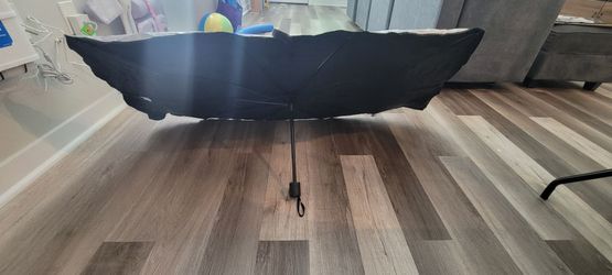 Black Compact Folding sun visor