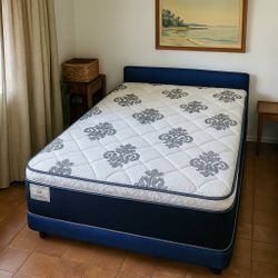 Full Size Mattress 14” Inches Thick Pillow Top. Quality and Comfort,  Available All Sizes. New From Factory. Same Day Delivery