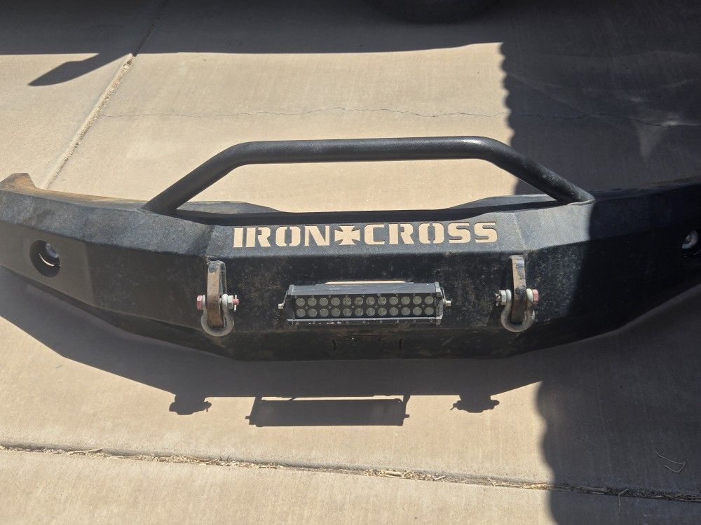 Tundra Iron Cross Bumper